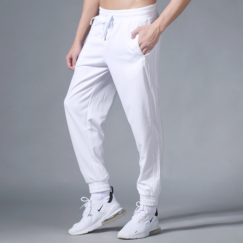 Herren-Jogginghose, für Laufen und Freizeit, locker geschnitten, aus gewebtem Stoff